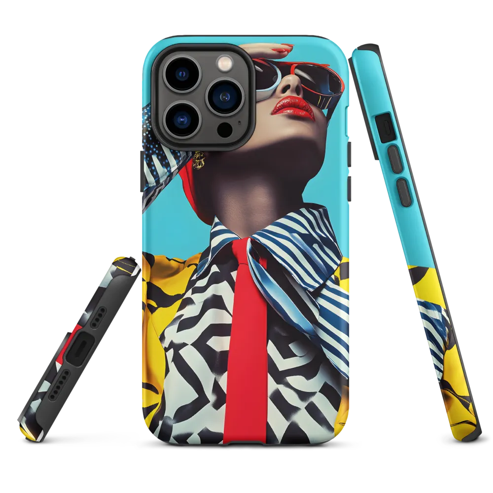 Chic Confidence in Bold Patterns