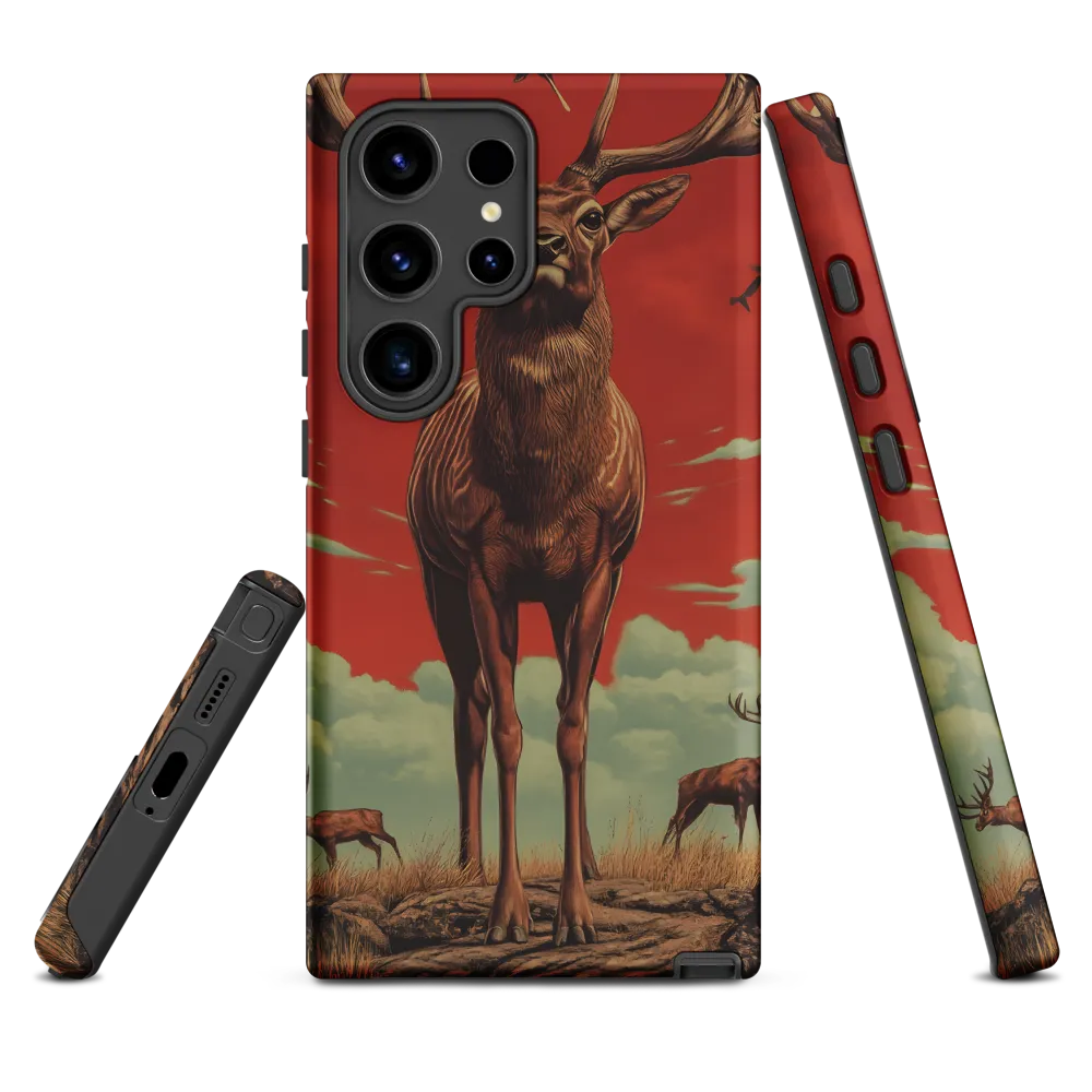 Majesty in Red: The Stalwart Stag