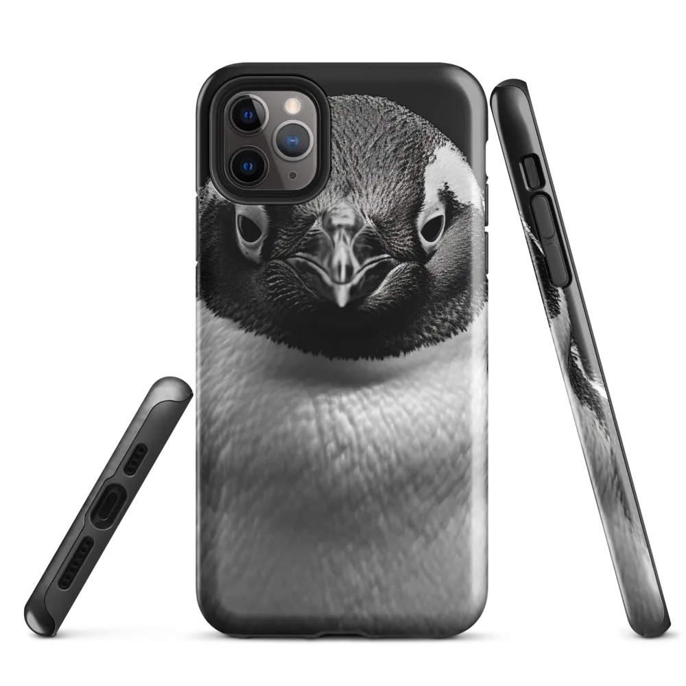 Majestic Penguin Portrait | Phone Case |  11 Pro Max | Tough Case | Glossy