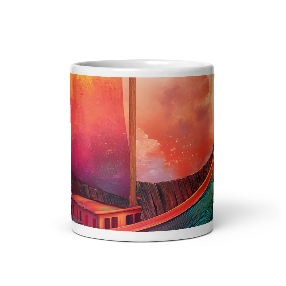 Dream Voyager | Mug with White inside | 11 oz