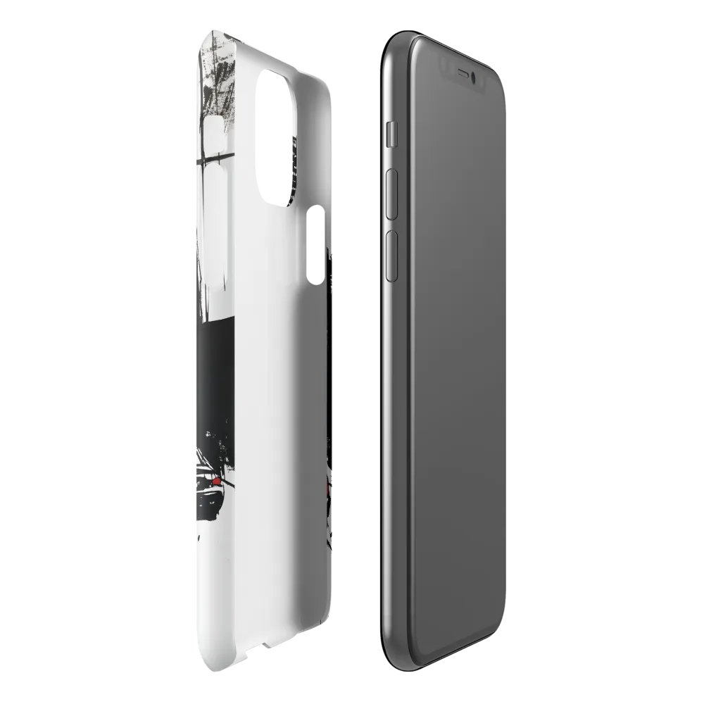 Urban Pulse: A Monochromatic Journey | Phone Case |  11 Pro | Snap Case | Glossy