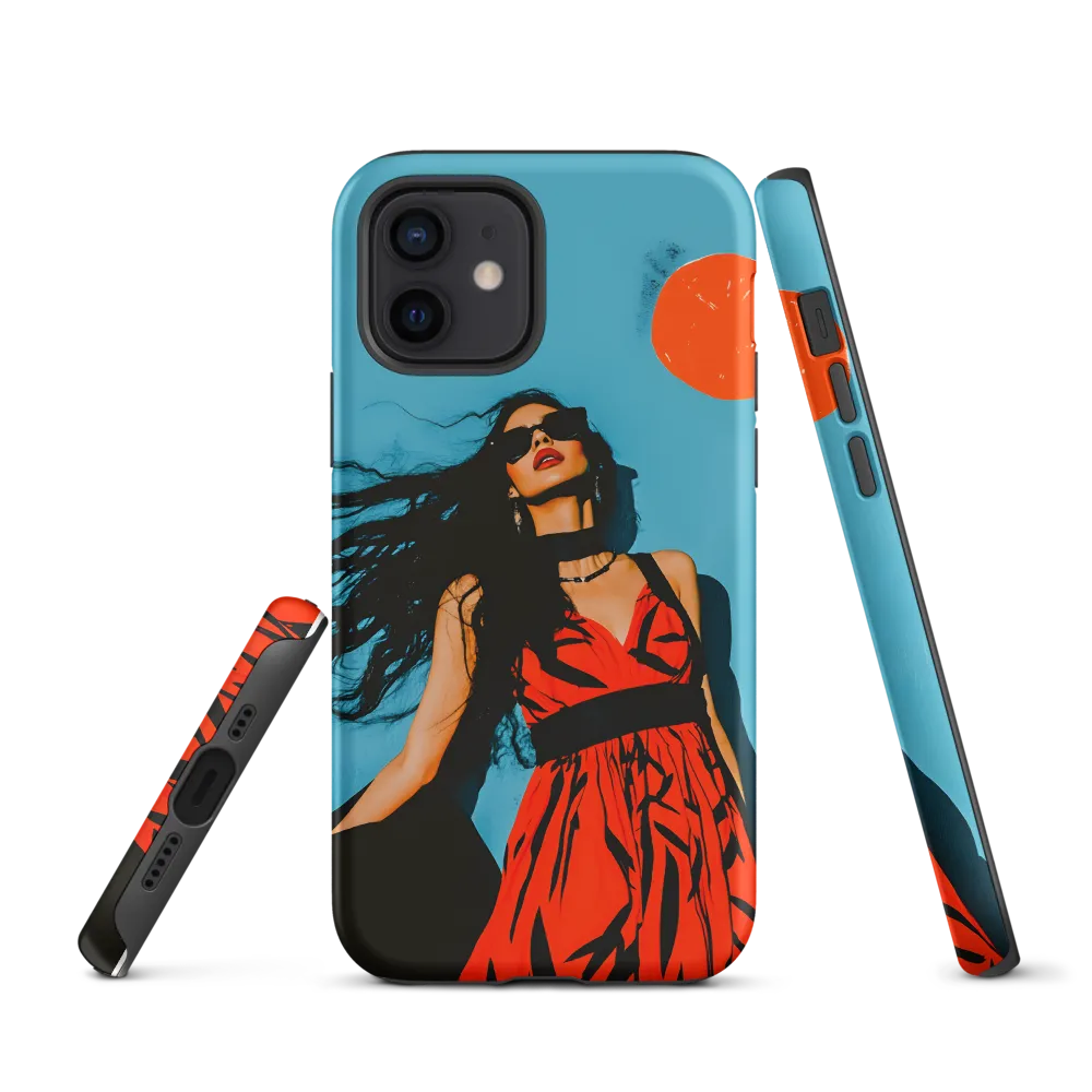 Sunset in Fashion: A Modern Portrait