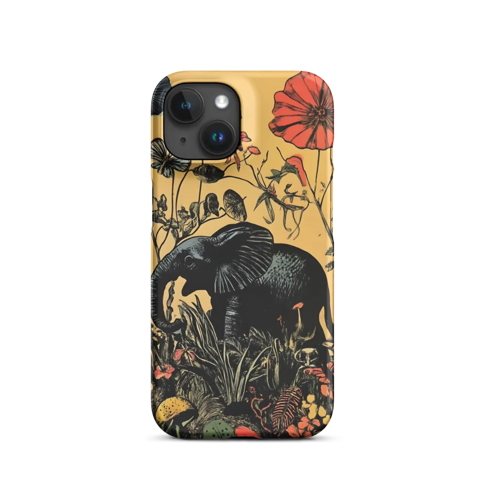 Floral Majesty: The Elephant's Sanctuary
