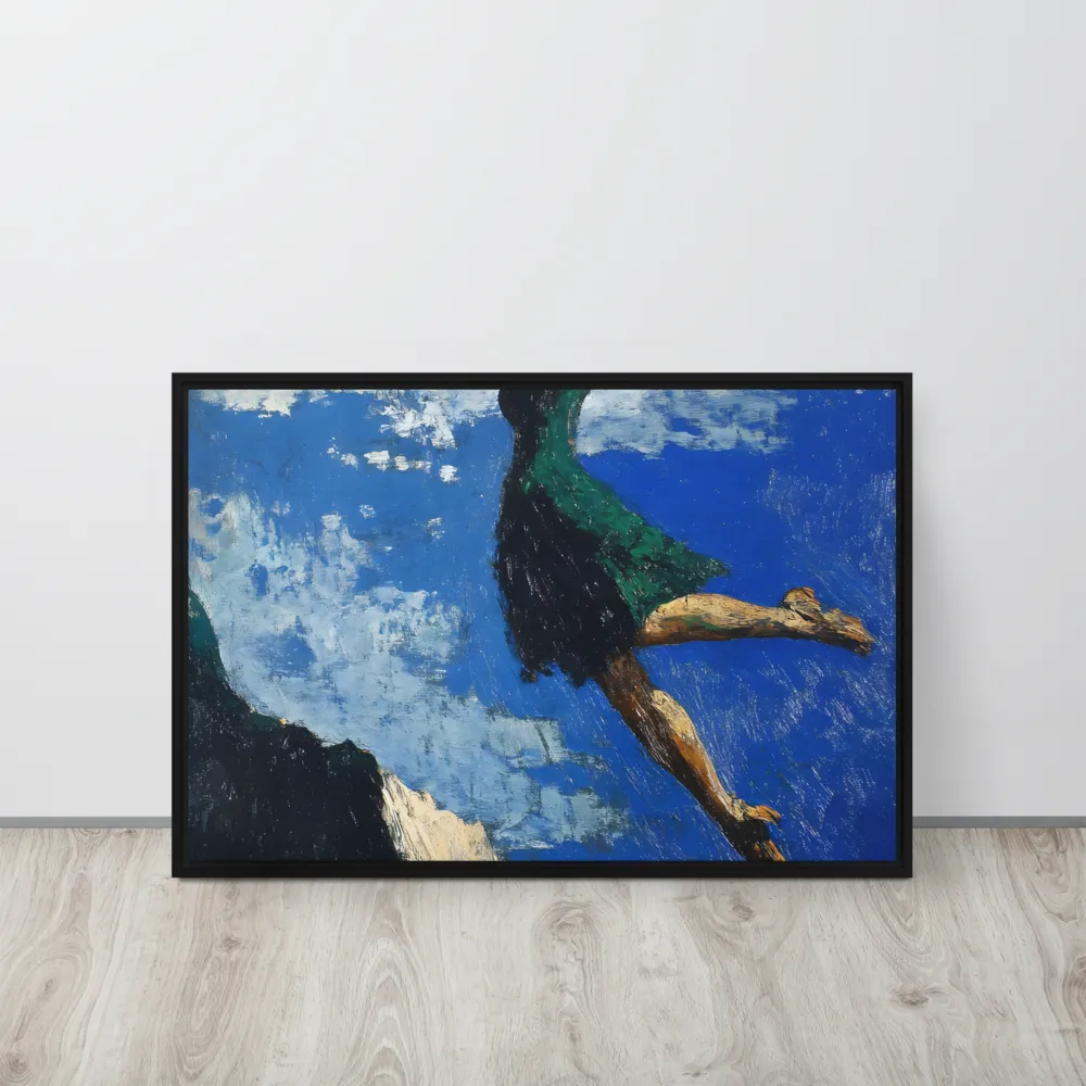Boundless Ascent | Canvas with Black Frame | 20″×30″