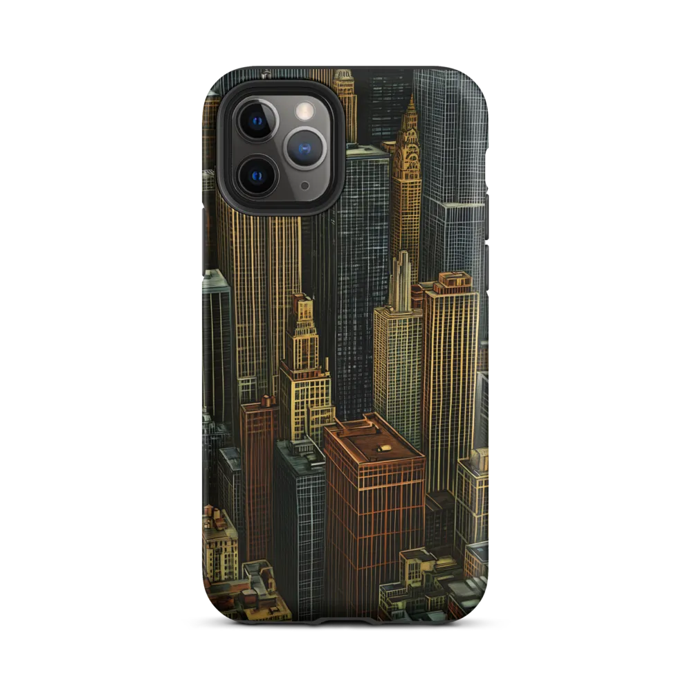 Urban Elegance: A Golden Cityscape