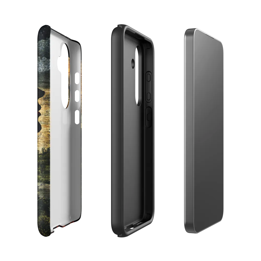 Gilded Duality — Profile at Night