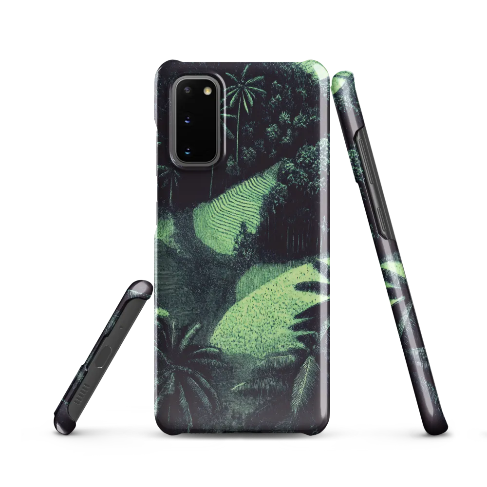 Harmony in Green: A Surreal Landscape