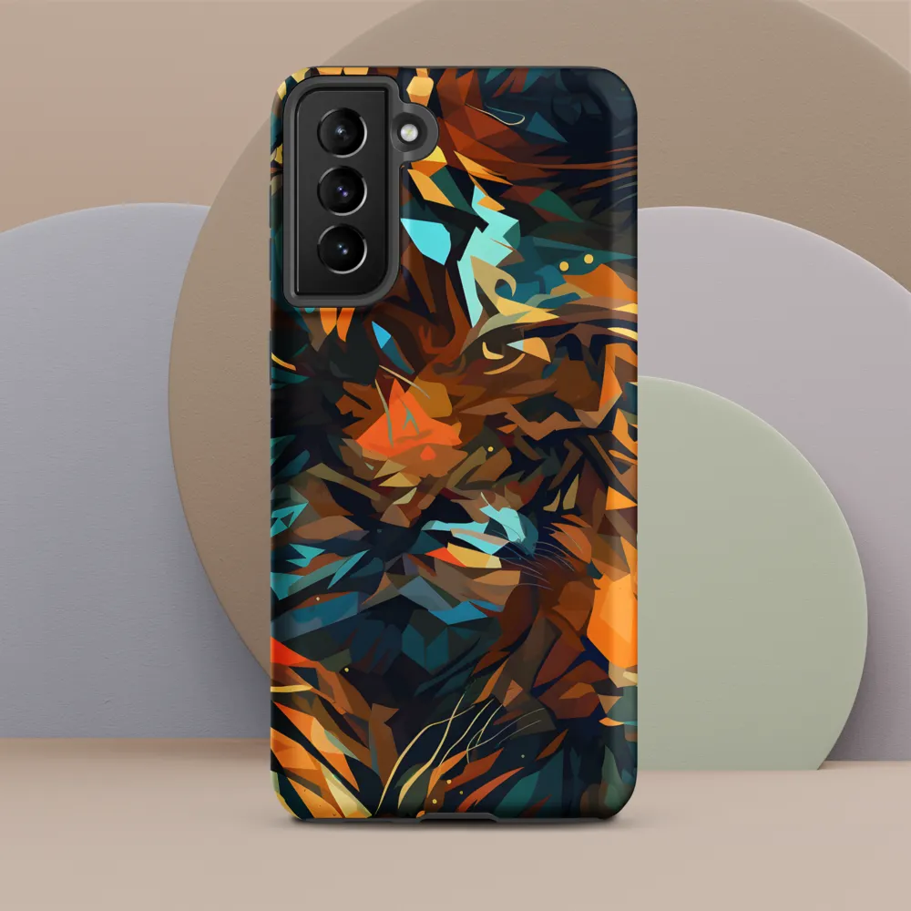 Wild Symphony: Abstract Tigers