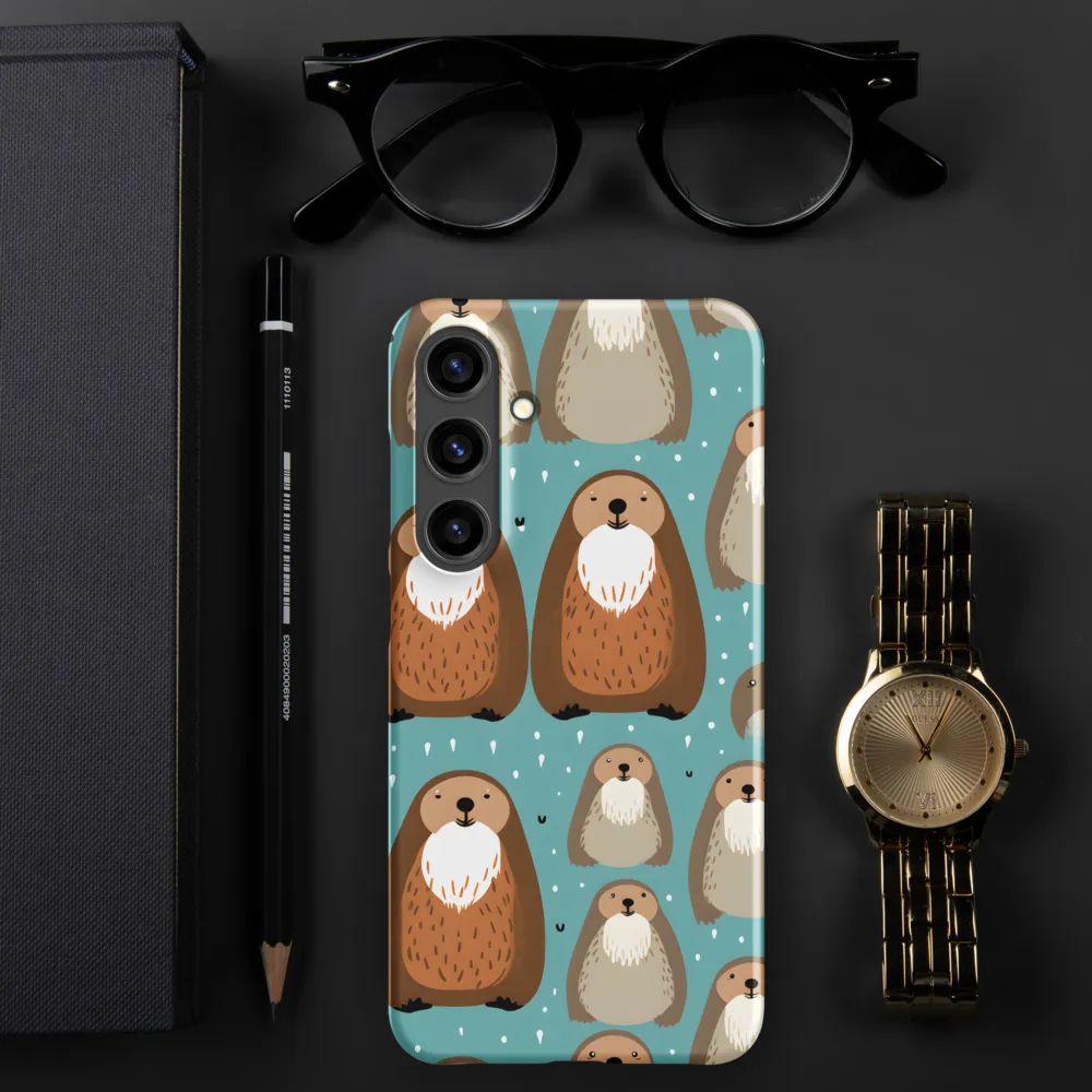 Whimsical Otter Pattern