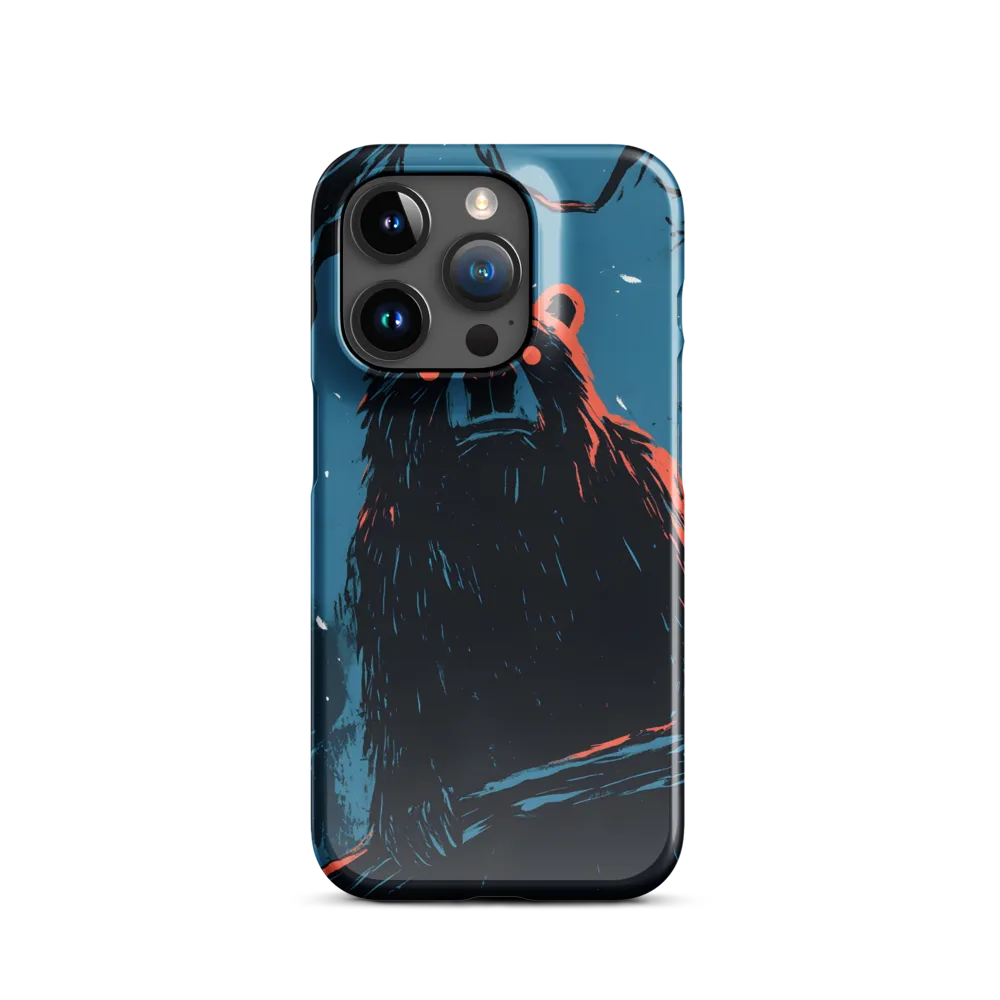 Eerie Majesty: A Bear in the Night