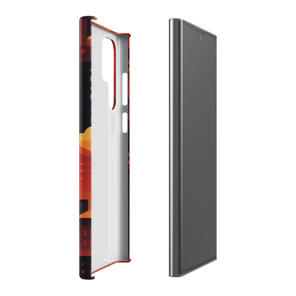 Radiance of the Urban Horizon | Phone Case |  S22 Ultra | Snap Case | Matte