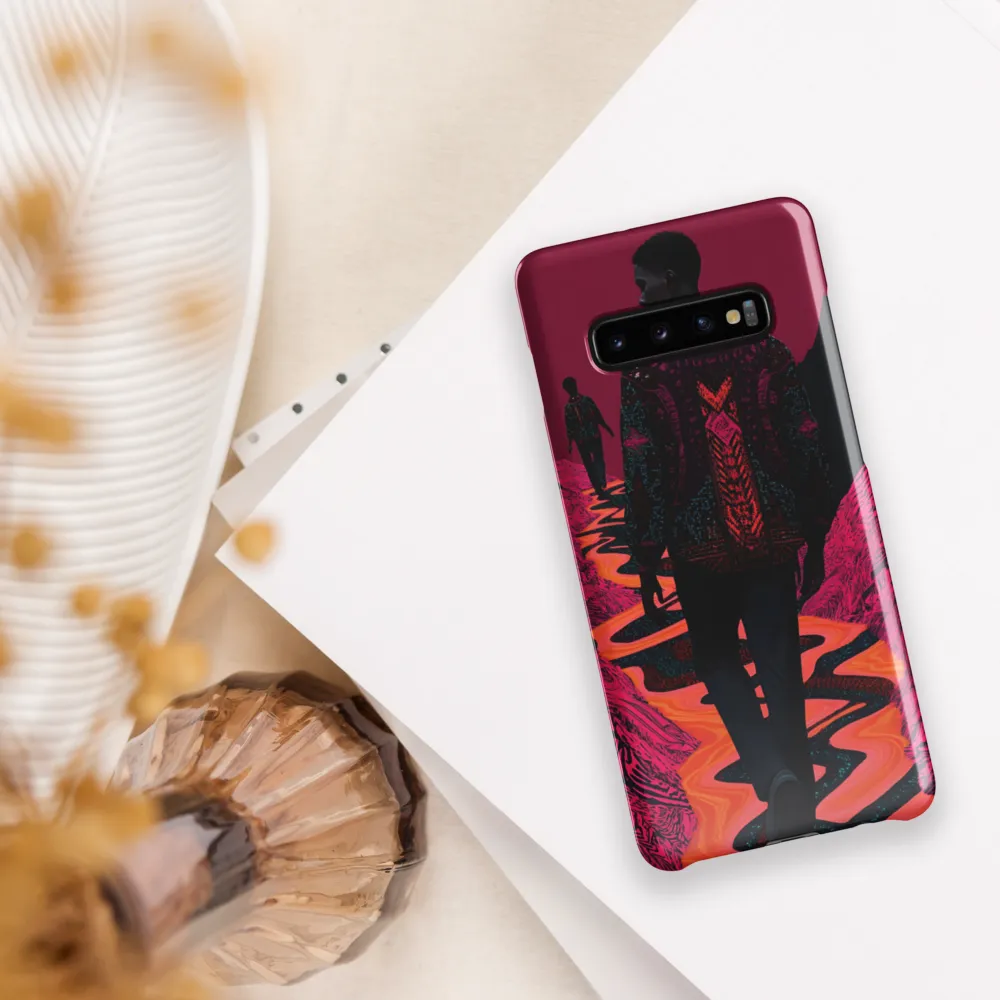 Journey Through the Vibrant Void | Phone Case |  S10 Plus | Snap Case | Glossy