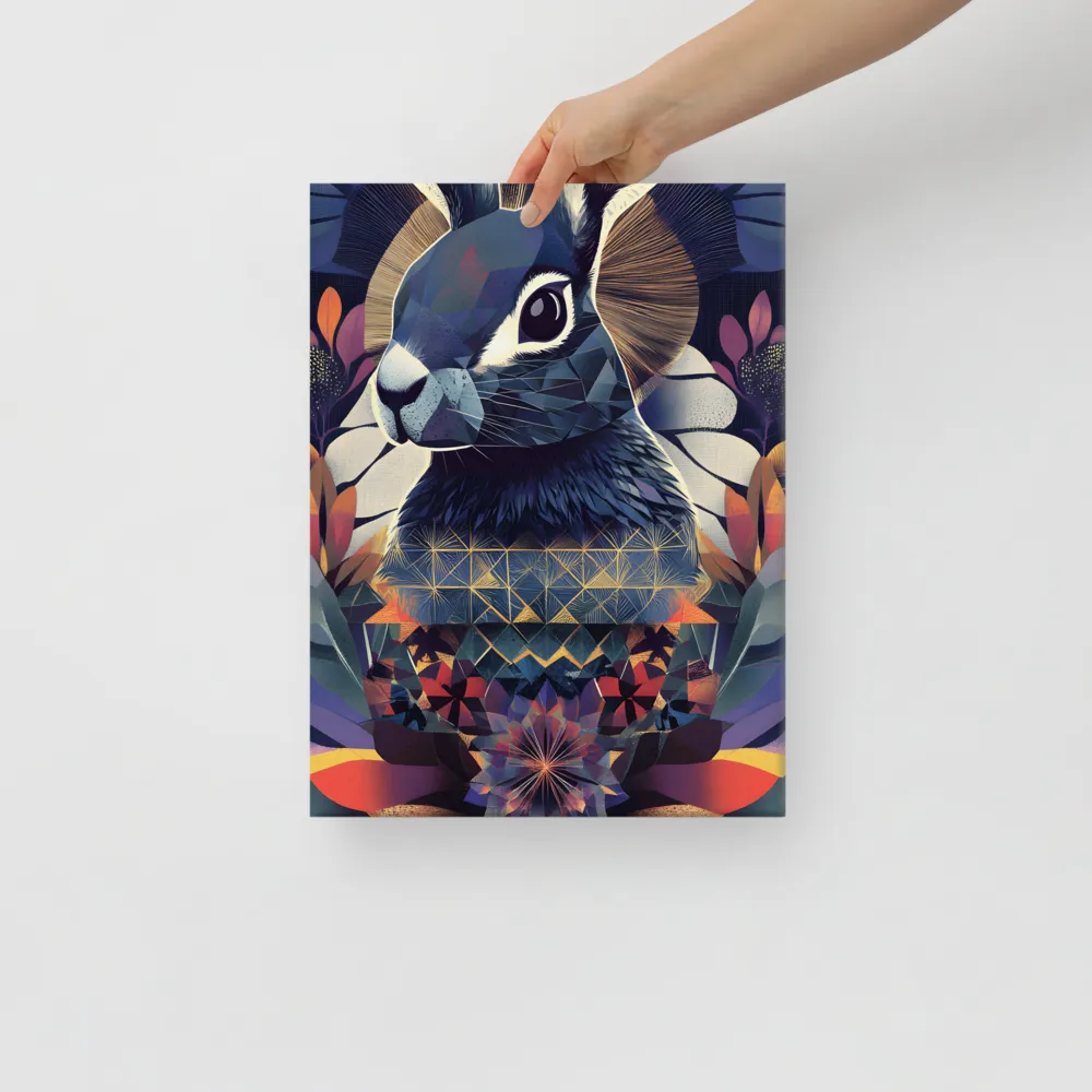 Ethereal Bunny: A Geometric Wonderland