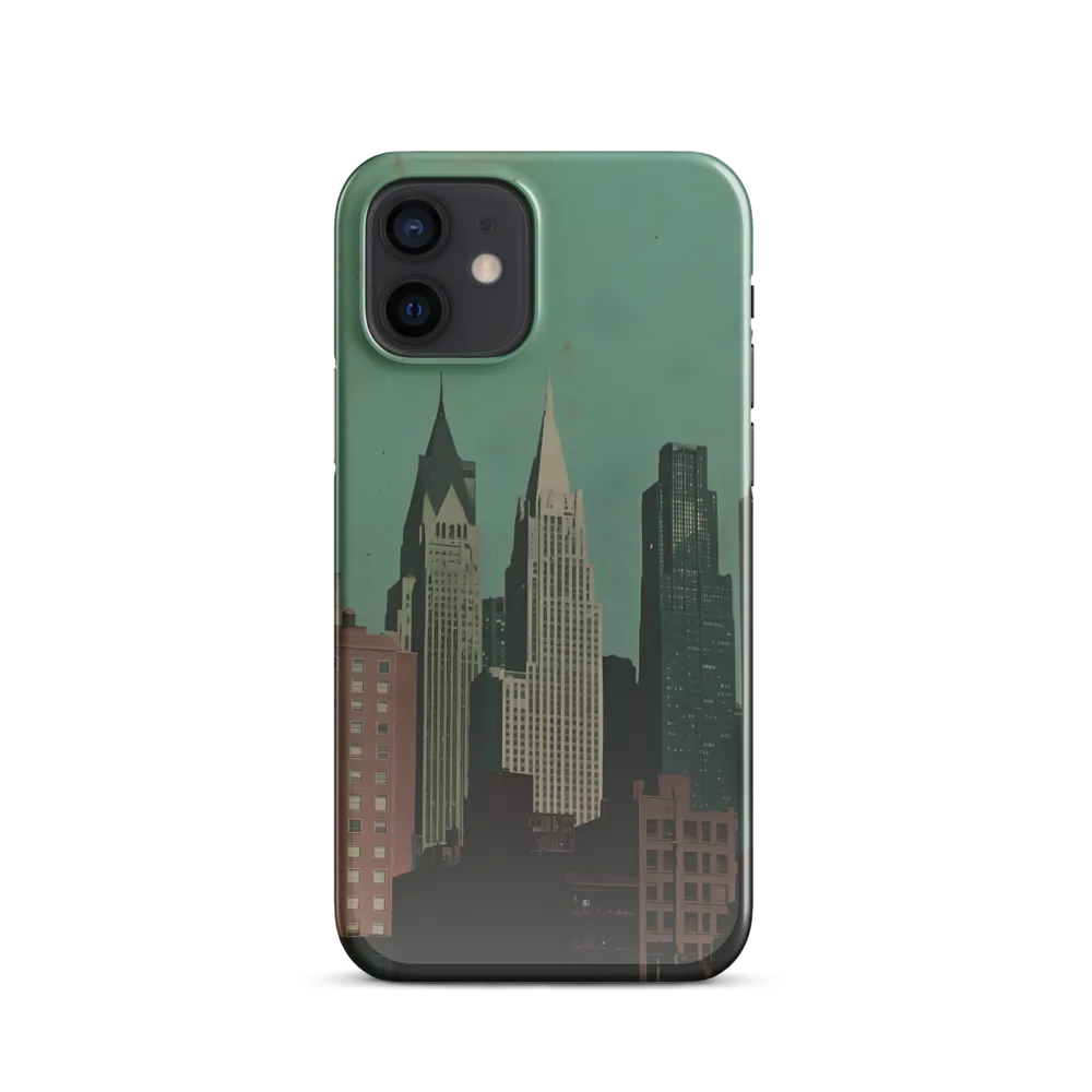 Urban Nostalgia: A Retro Cityscape