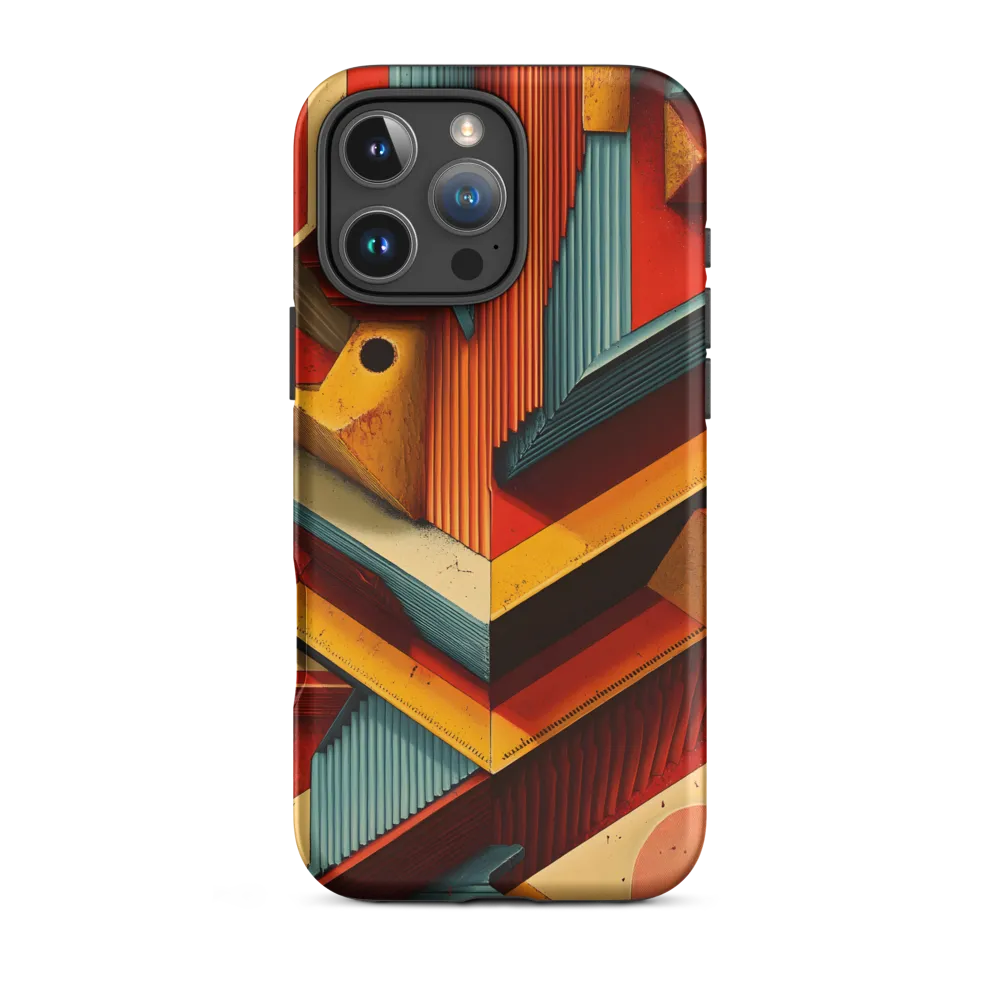 Geometric Harmony | Phone Case |  16 Pro Max | Tough Case | Matte