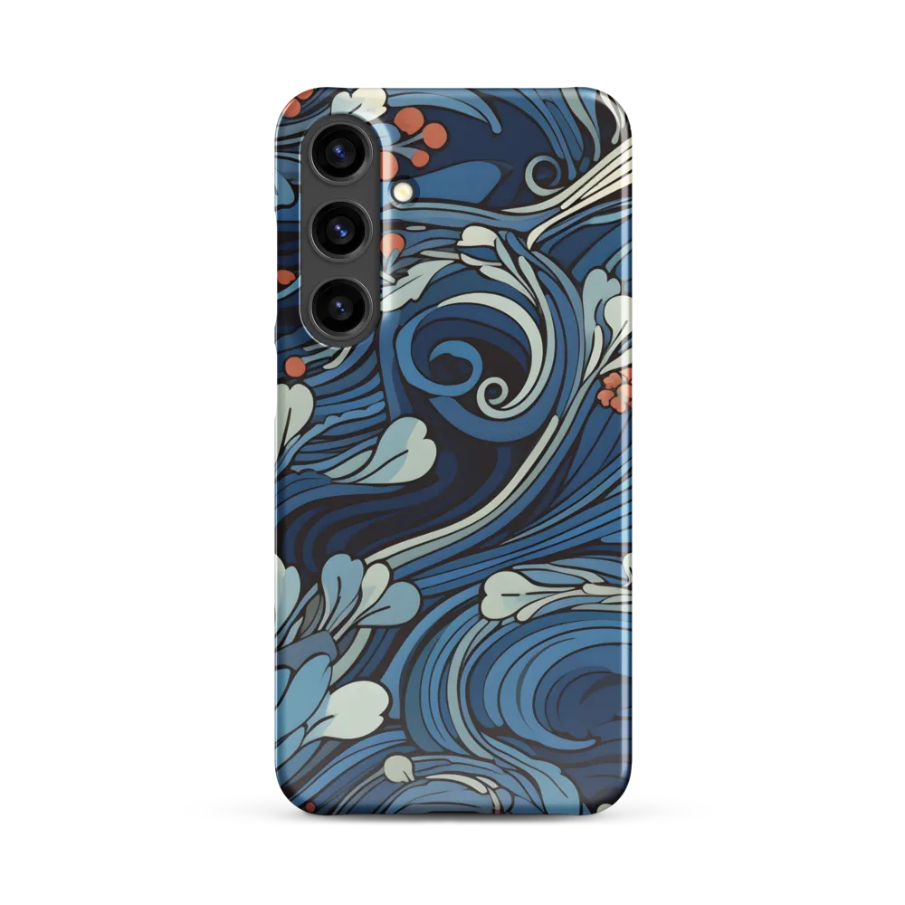 Nature's Elegance: An Oceanic Tapestry | Phone Case |  S24 Plus | Snap Case | Glossy