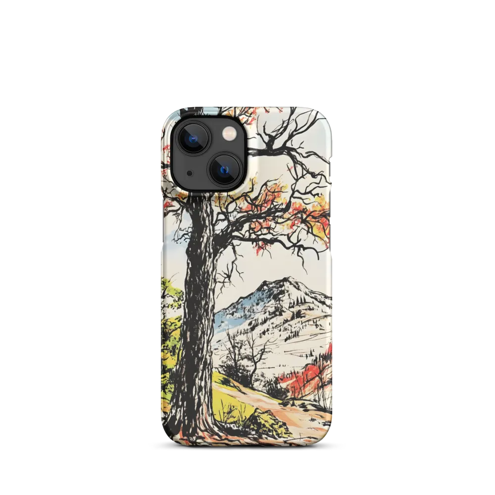 Autumn Majesty: The Guardian Tree | Phone Case |  13 Mini | Snap Case | Matte