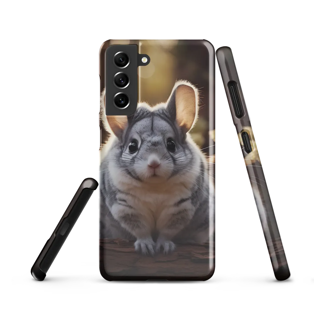 Curious Chinchilla in the Forest