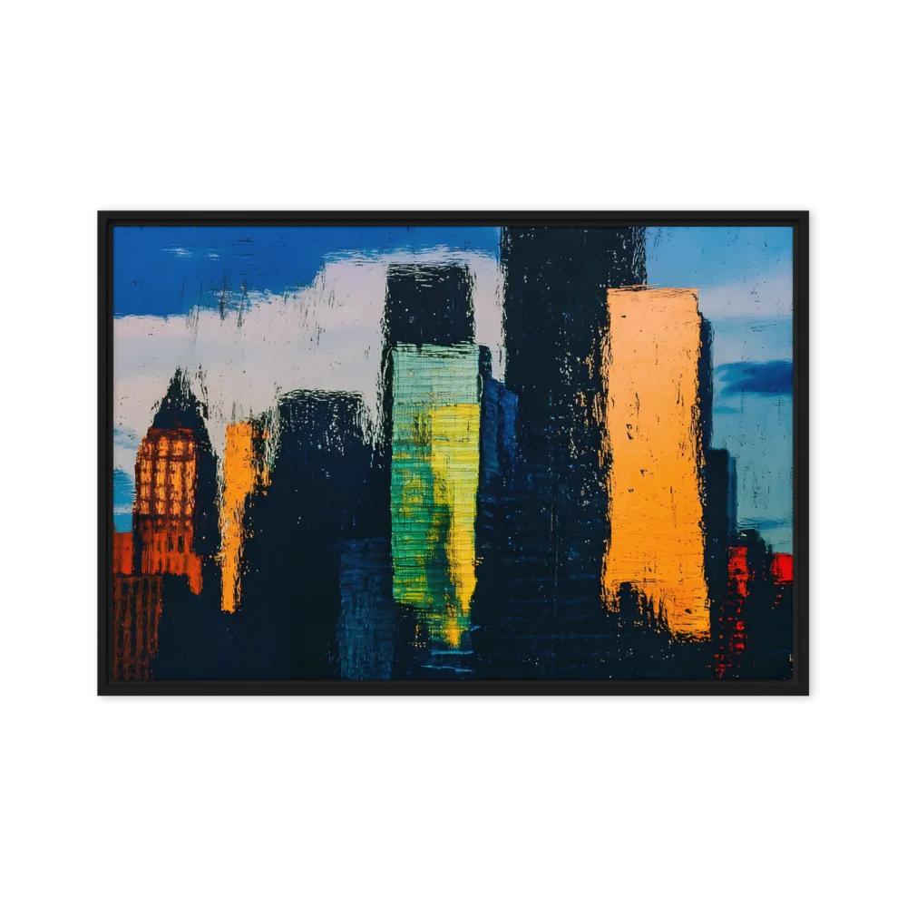 Reflections of Tranquility | Canvas with Black Frame | 24″×36″