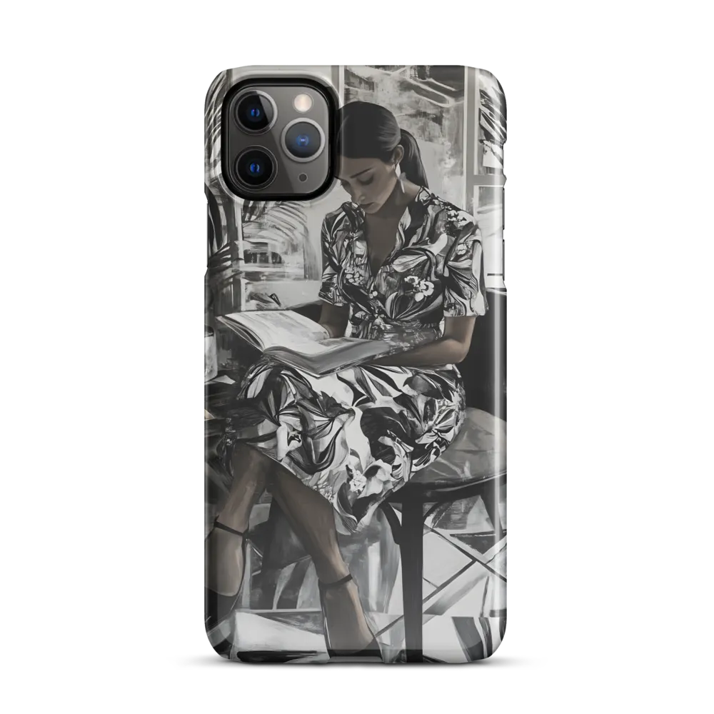 Serenity in Black and White | Phone Case |  11 Pro Max | Snap Case | Glossy