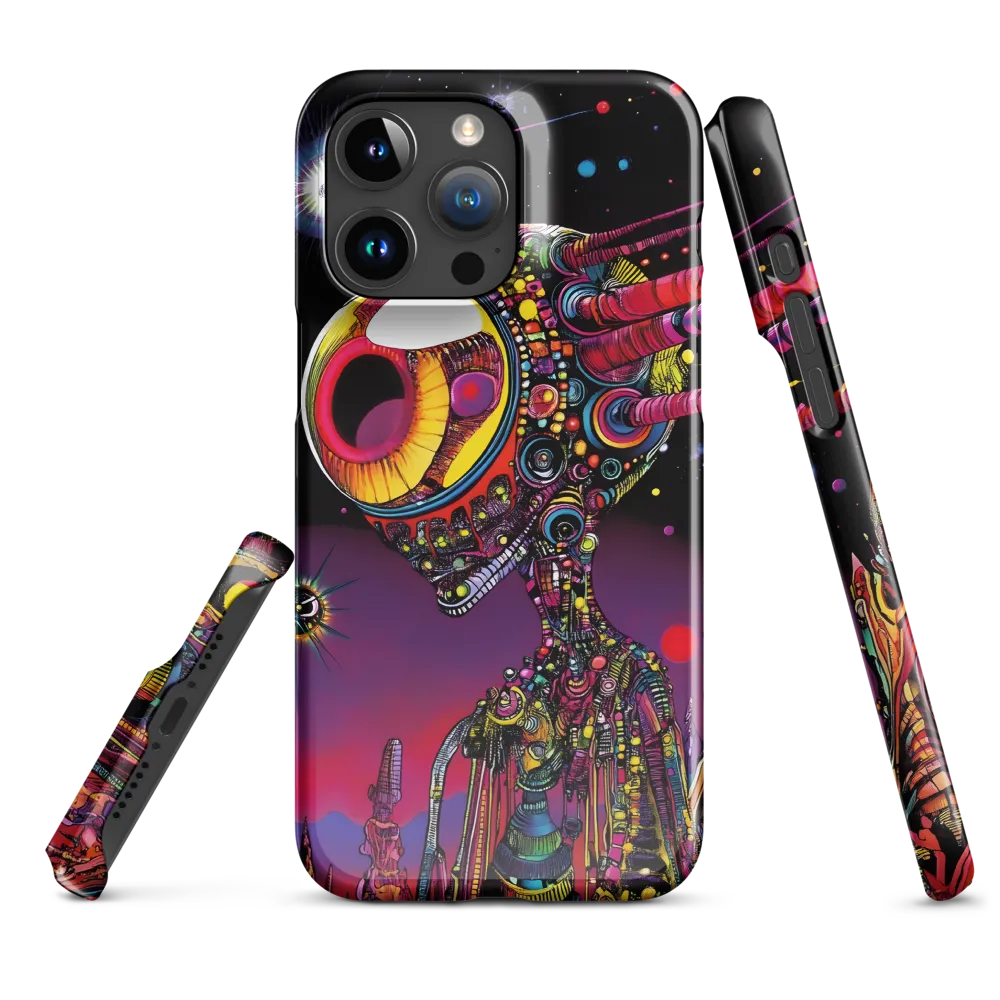 Cosmic Alien Odyssey | Phone Case |  15 Pro Max | Snap Case | Glossy