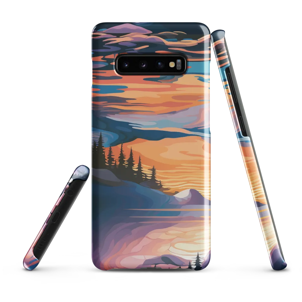 Reflections of Serenity | Phone Case |  S10 Plus | Snap Case | Glossy