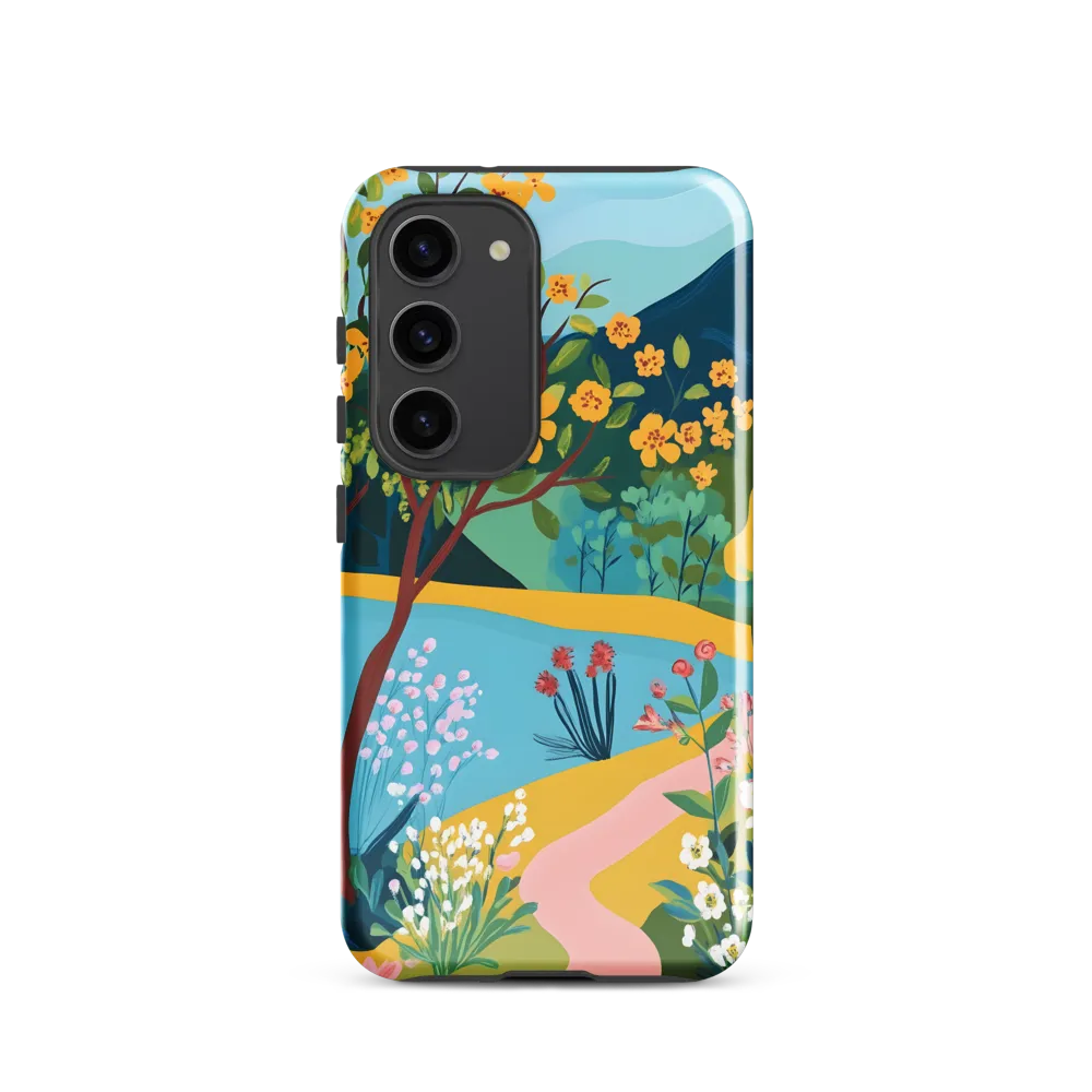 Blossoms by the Tranquil Waters