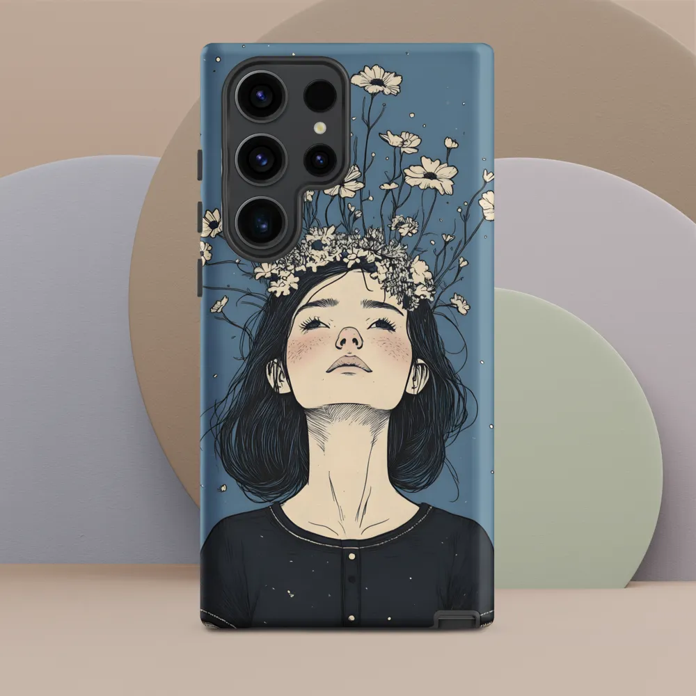 Floral Serenity: A Portrait of Tranquility