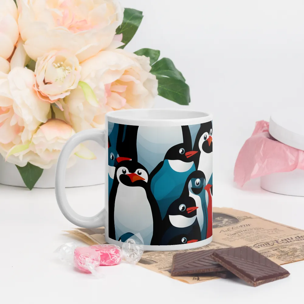 Penguin Parade | Mugs | Multiple Sizes & Colors