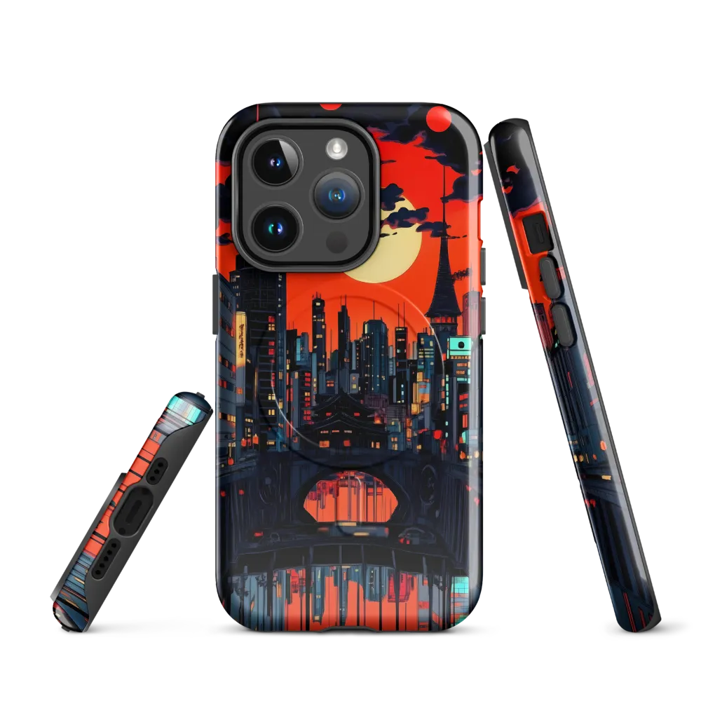 Nightfall in a Neon City