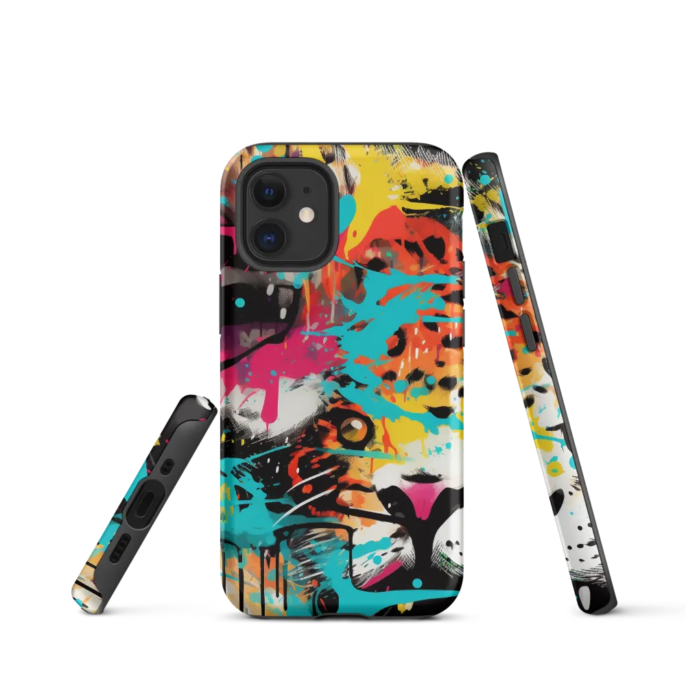 Fierce Fusion: Tiger and Lion in Graffiti