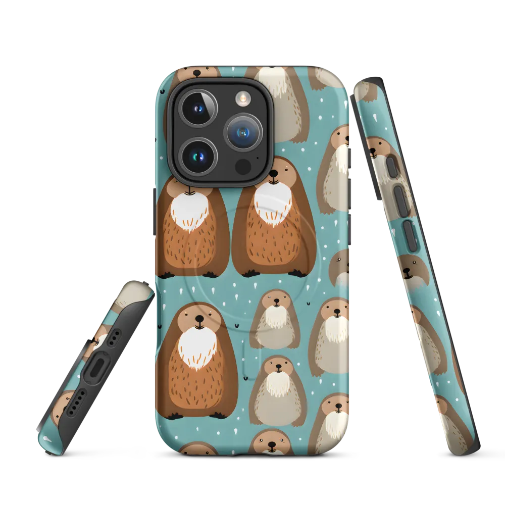 Whimsical Otter Pattern
