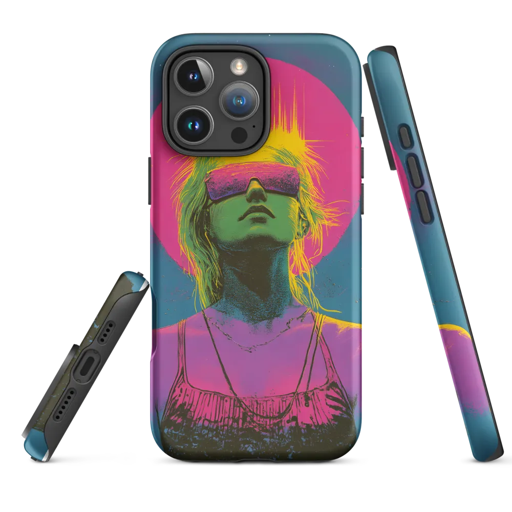 Neon Dreams: Portrait of a Modern Muse