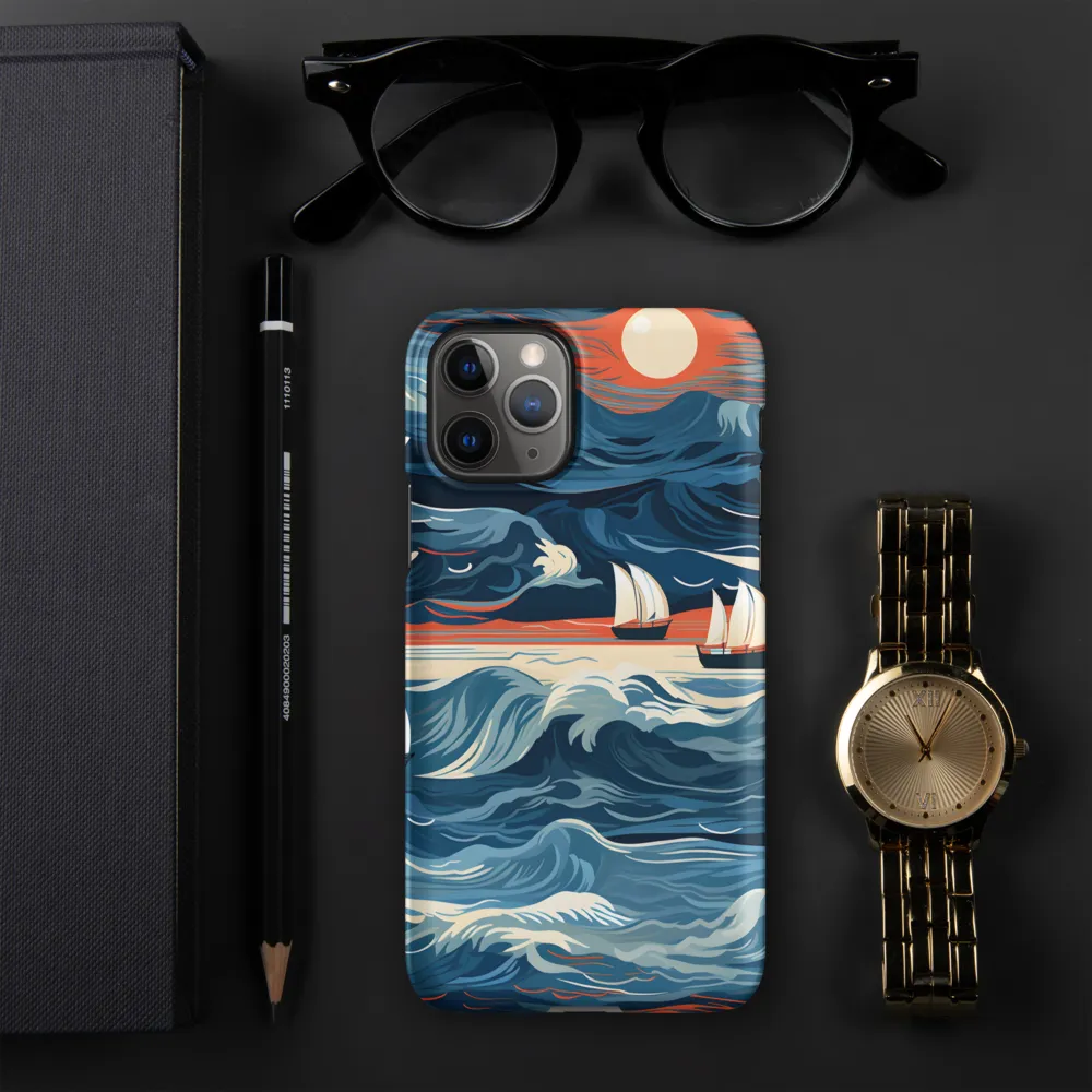 Ocean Whispers: A Voyage at Dusk