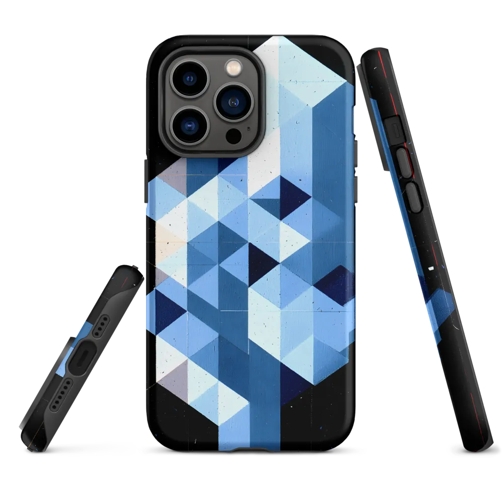 Blueprint of Depth | Phone Case |  14 Pro Max | Tough Case | Matte