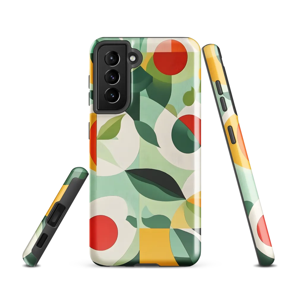 Harmony in Shapes: A Playful Abstract Design