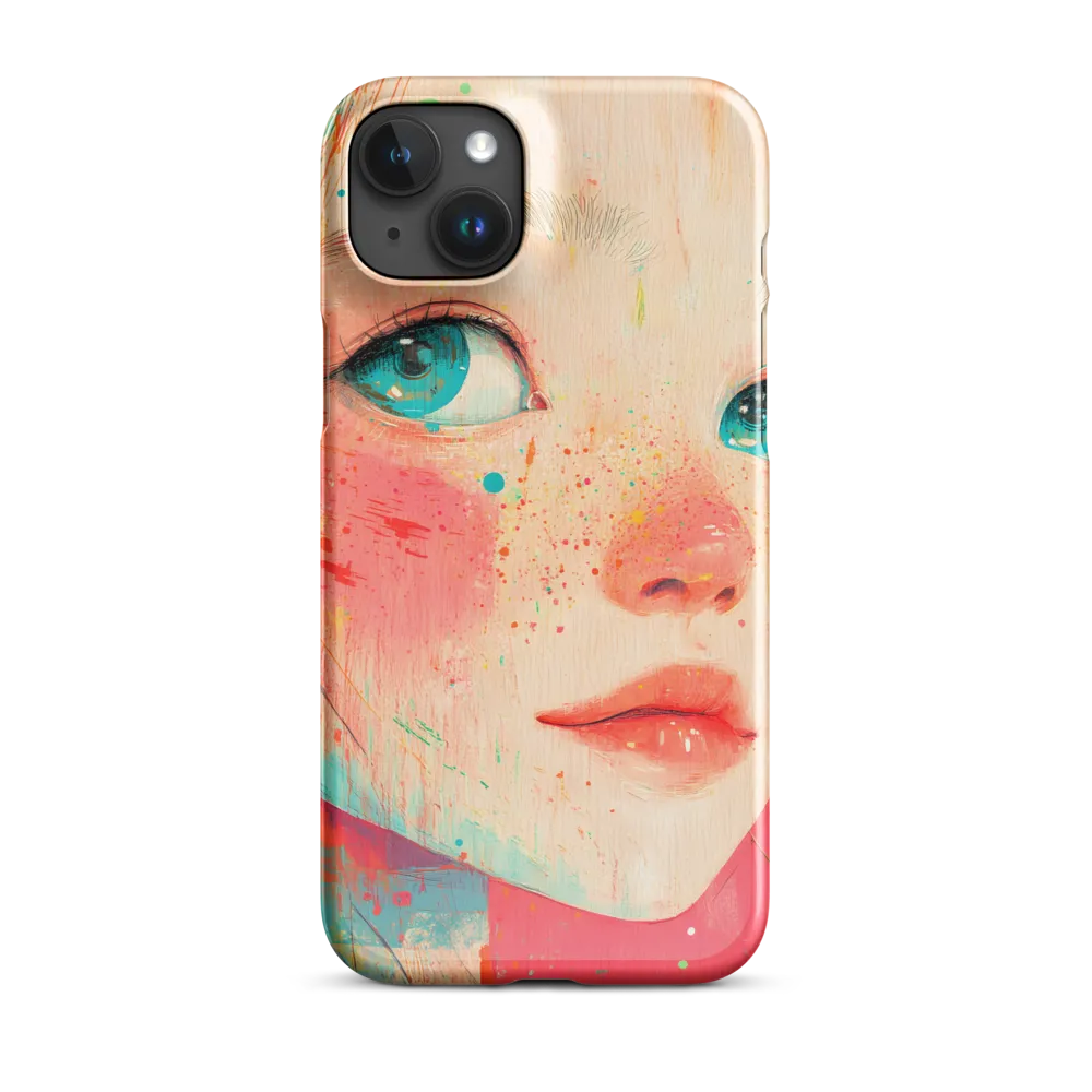 Whispers of Color | Phone Case |  15 Plus | Snap Case | Glossy