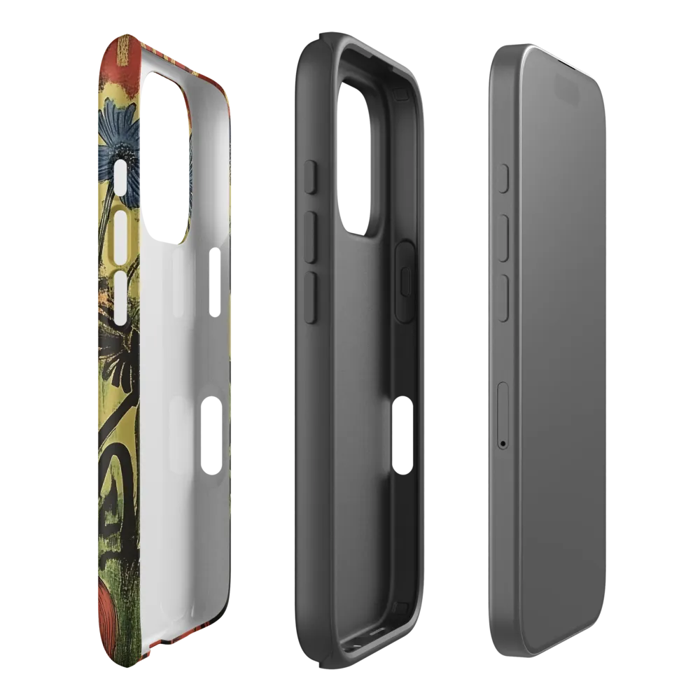 The Echo of Panic | Phone Case |  16 Pro | Tough Case | Matte