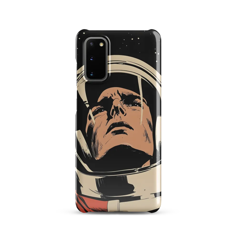 Gaze of the Astronaut | Phone Case |  S20 | Snap Case | Glossy