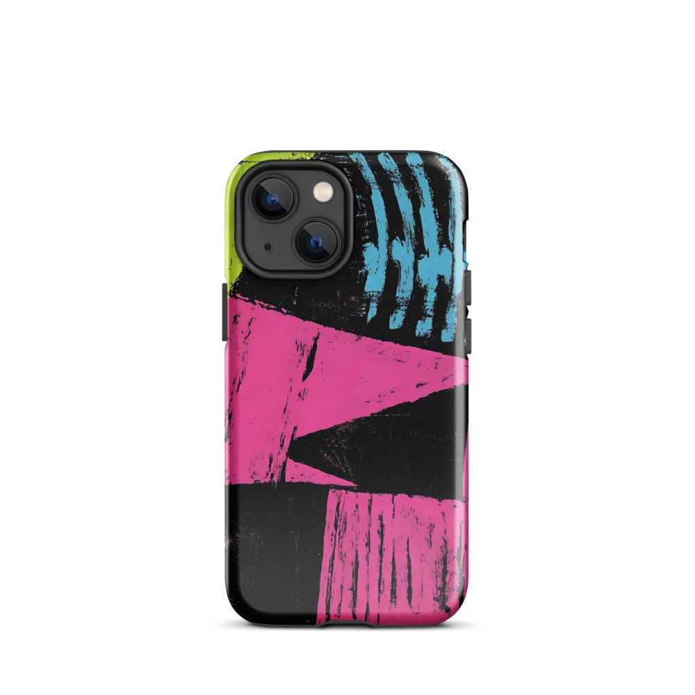 Dynamic Geometry | Phone Case |  13 mini | Tough Case | Glossy