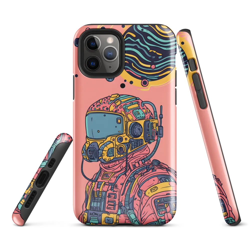 Exploration Beyond: A Digital Astronaut | Phone Case |  11 Pro | Tough Case | Glossy