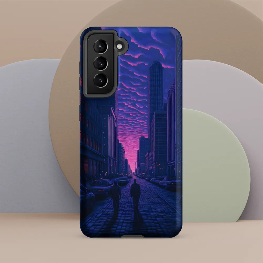 Urban Serenity at Dusk