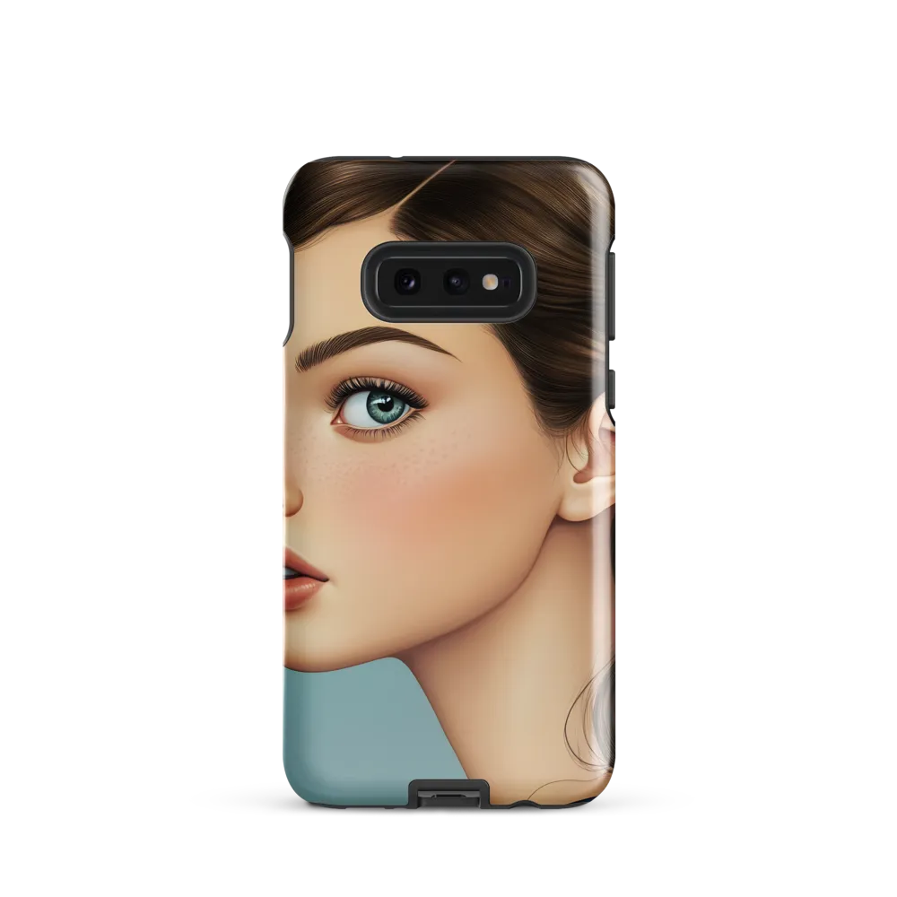 Captivating Gaze: A Modern Portrait