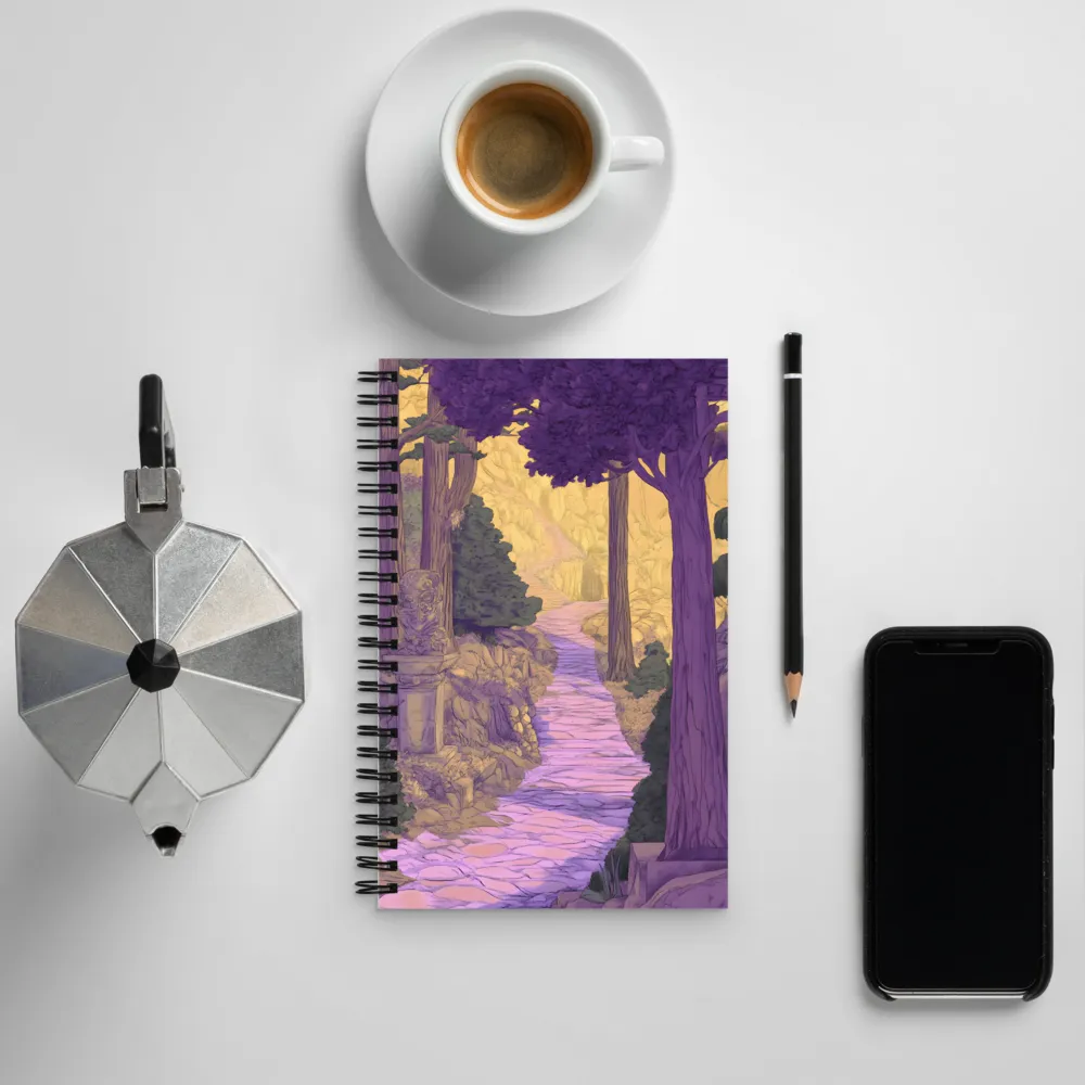 Pathway to Tranquility | Spiral Notebook