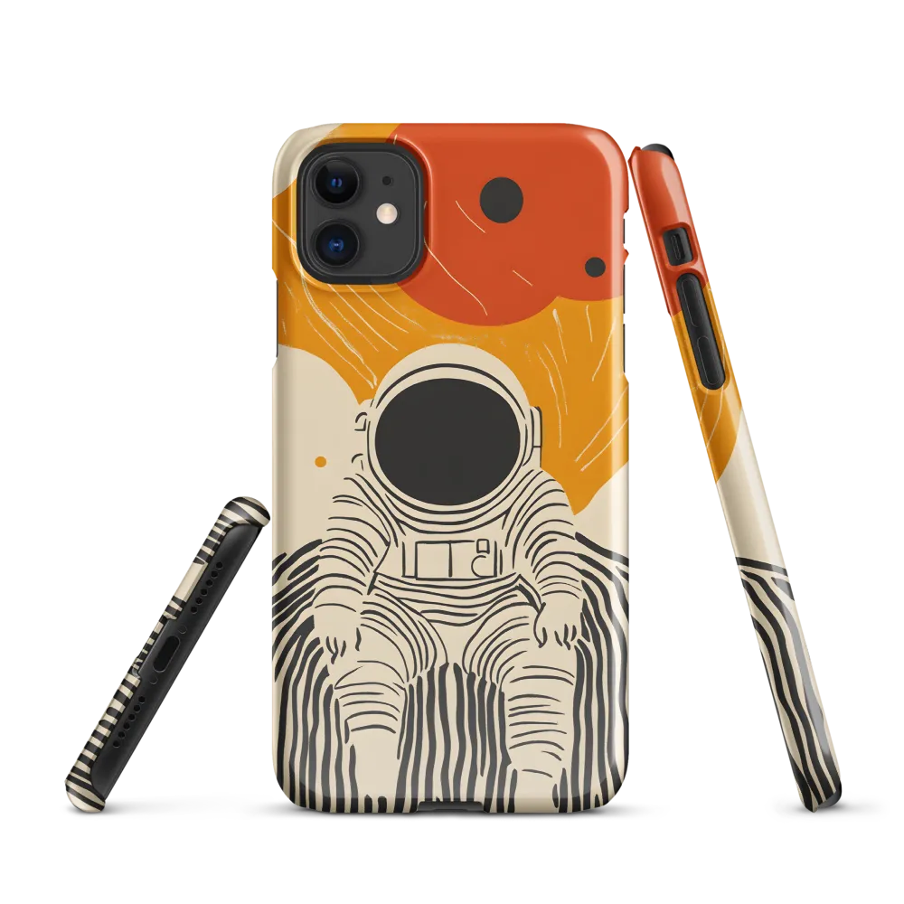 Astronaut in Cosmic Thoughts | Phone Case |  11 | Snap Case | Glossy