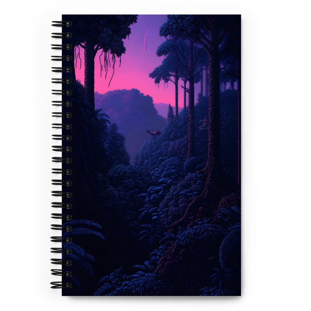 Mystical Forest Reverie | Spiral Notebook