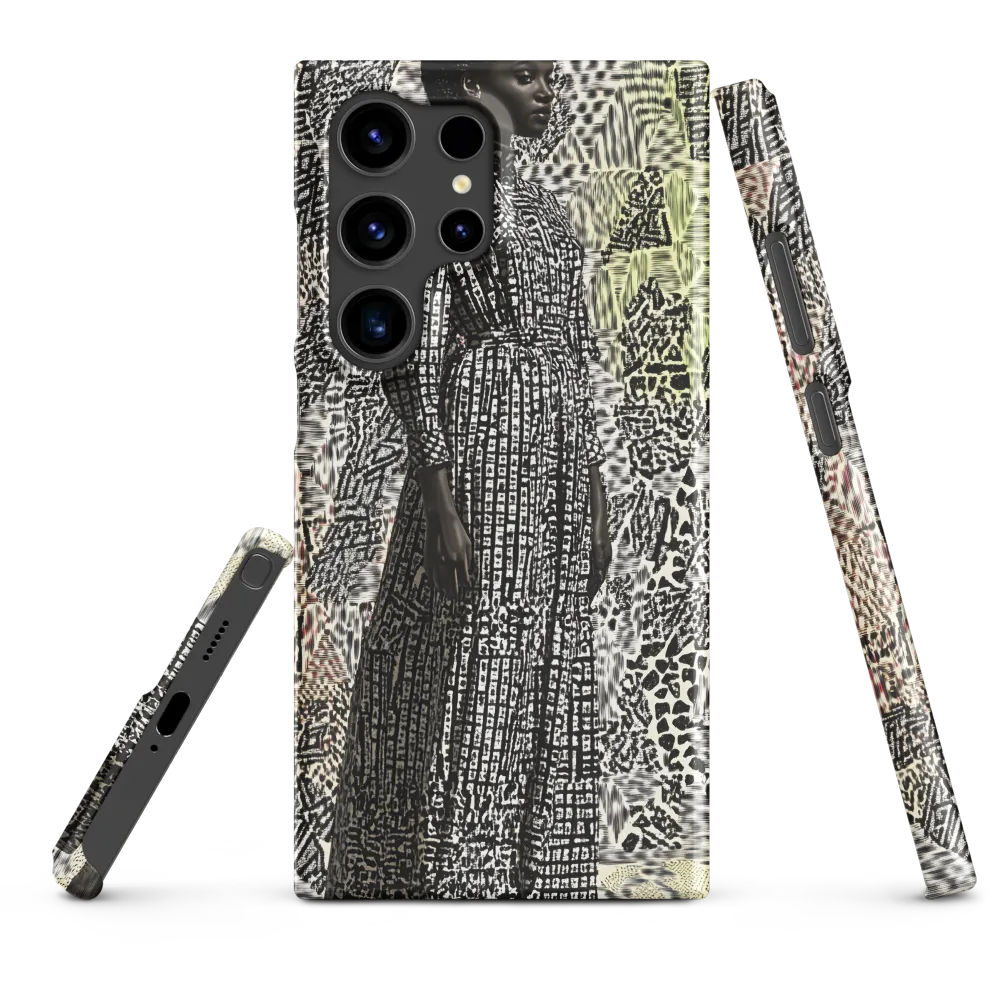 Elegance in Abstract Patterns | Phone Case |  S24 Ultra | Snap Case | Matte