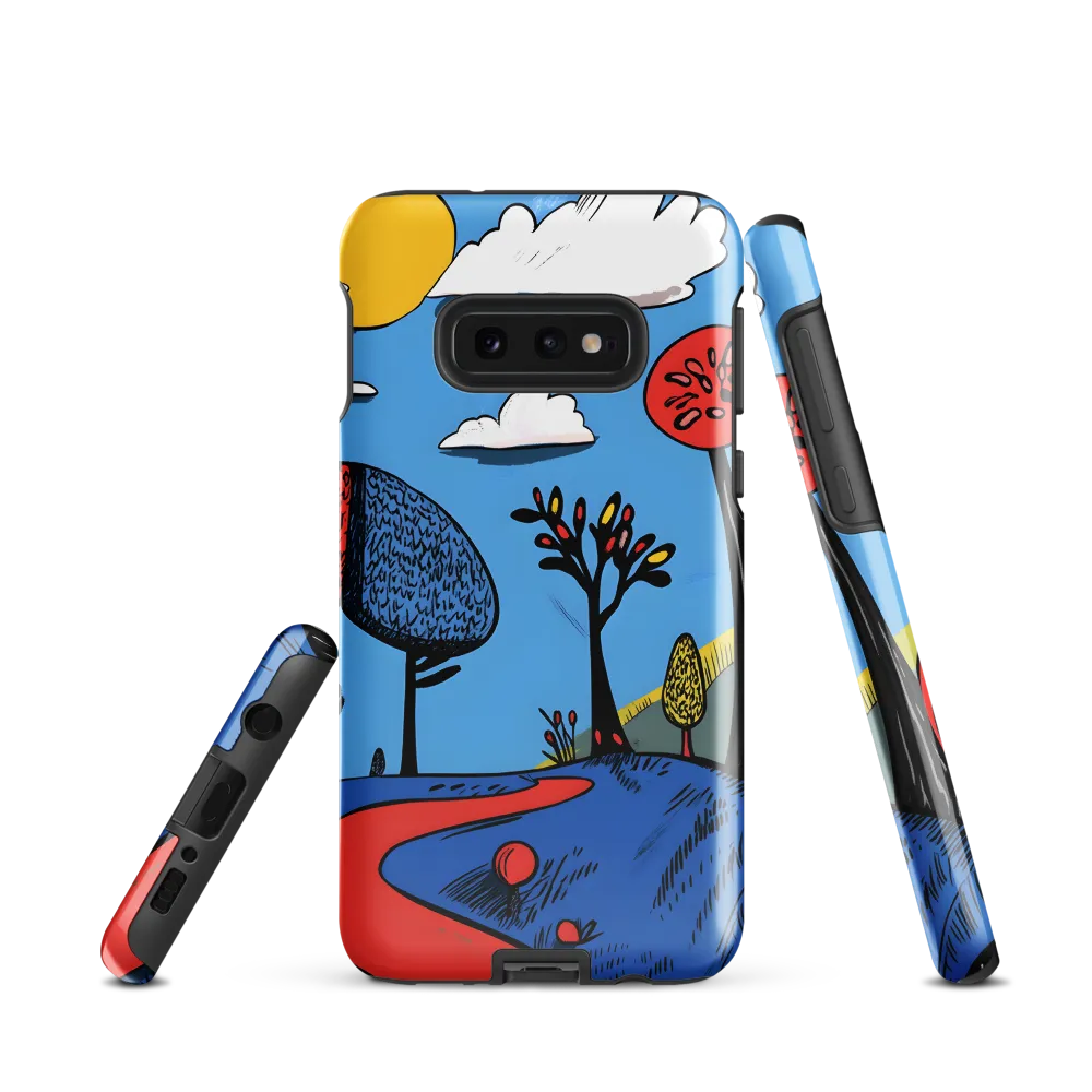 A Playful Journey Through Whimsical Woods | Phone Case |  S10e | Tough Case | Glossy