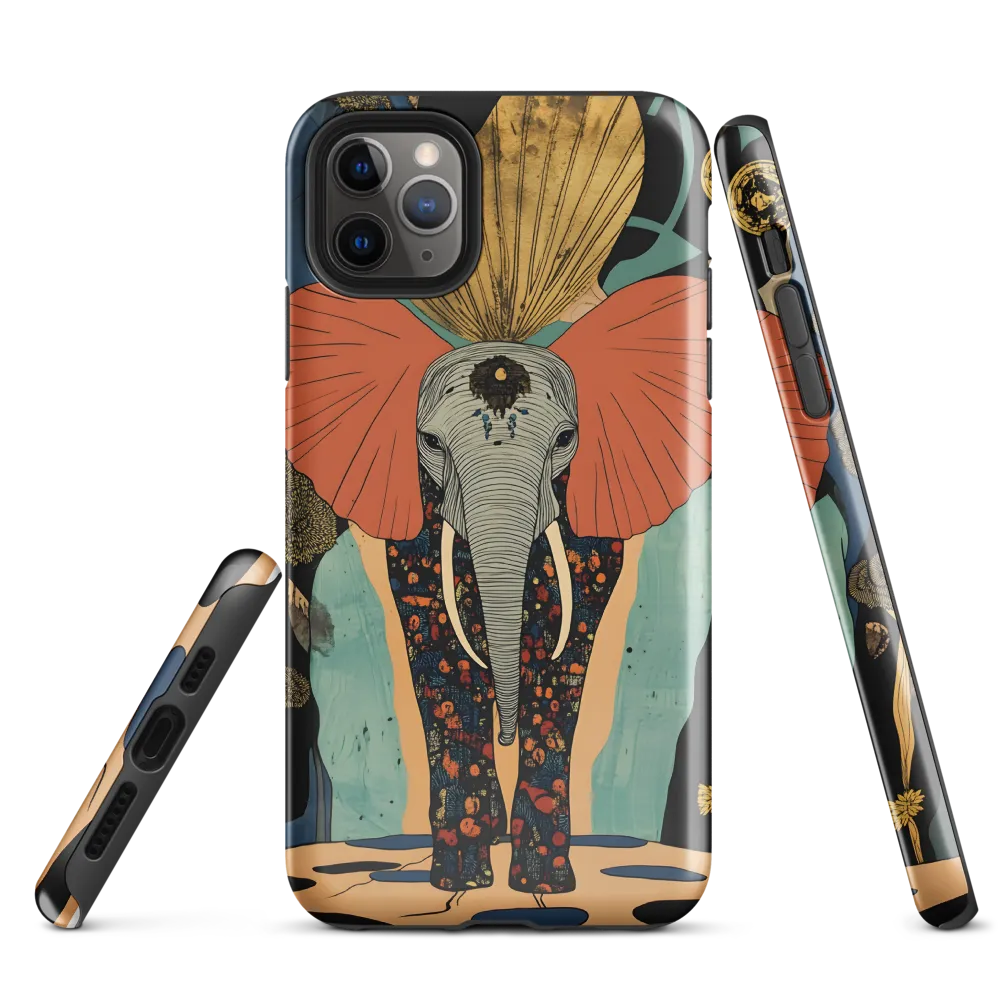 Whimsical Majesty: The Elephant of Dreams | Phone Case |  11 Pro Max | Tough Case | Glossy