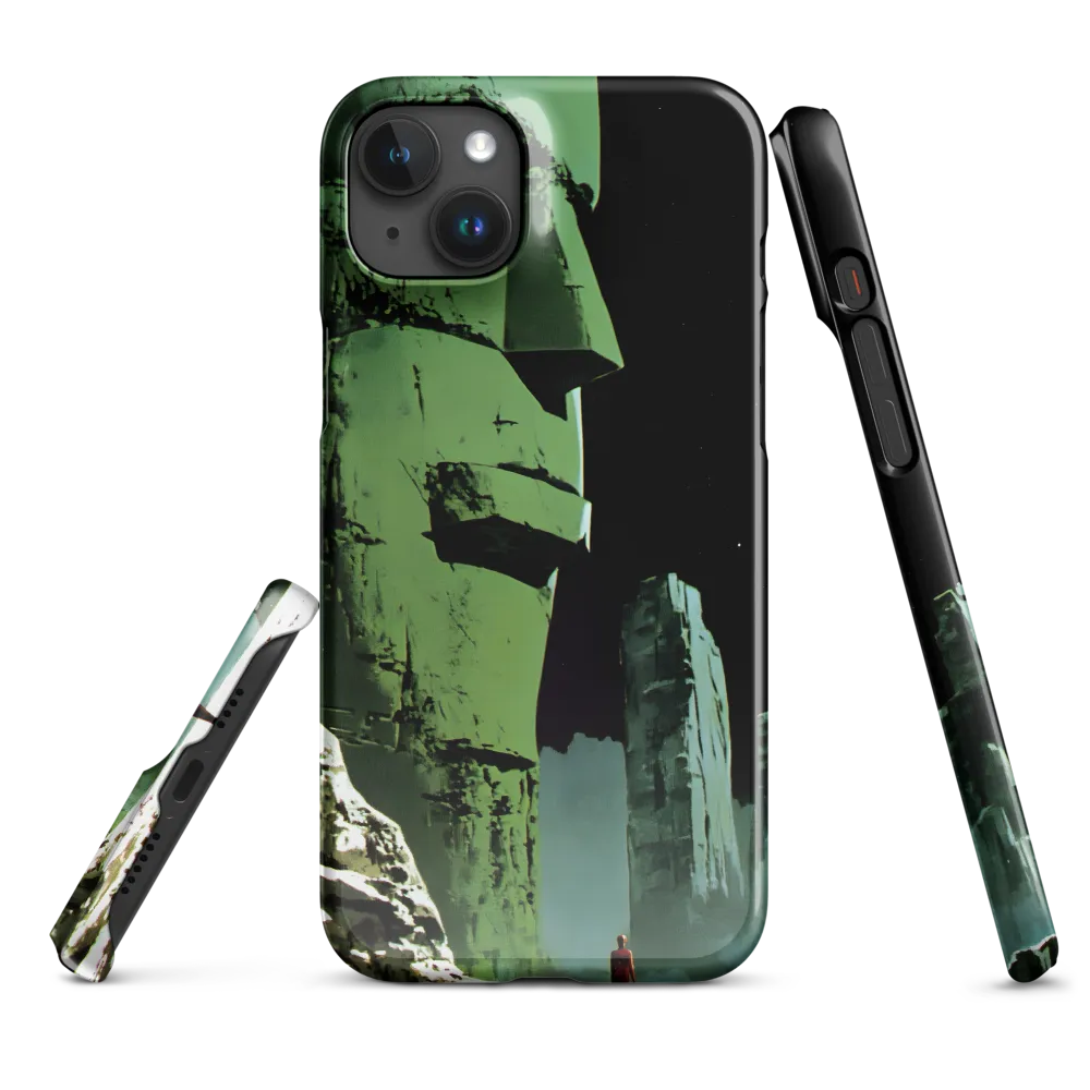 Green Colossus and the Lone Traveler